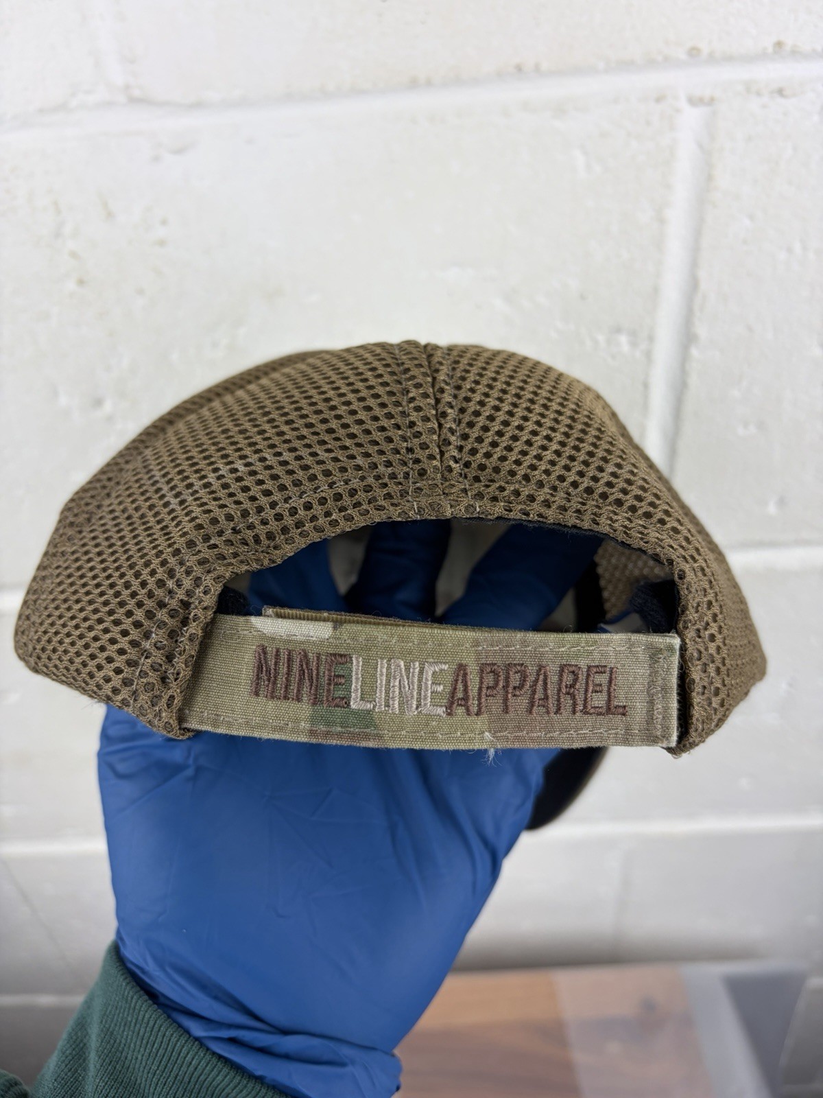 Nine Line Apparel Camo Mesh Tactical Ball Cap Multicolor Green Brown