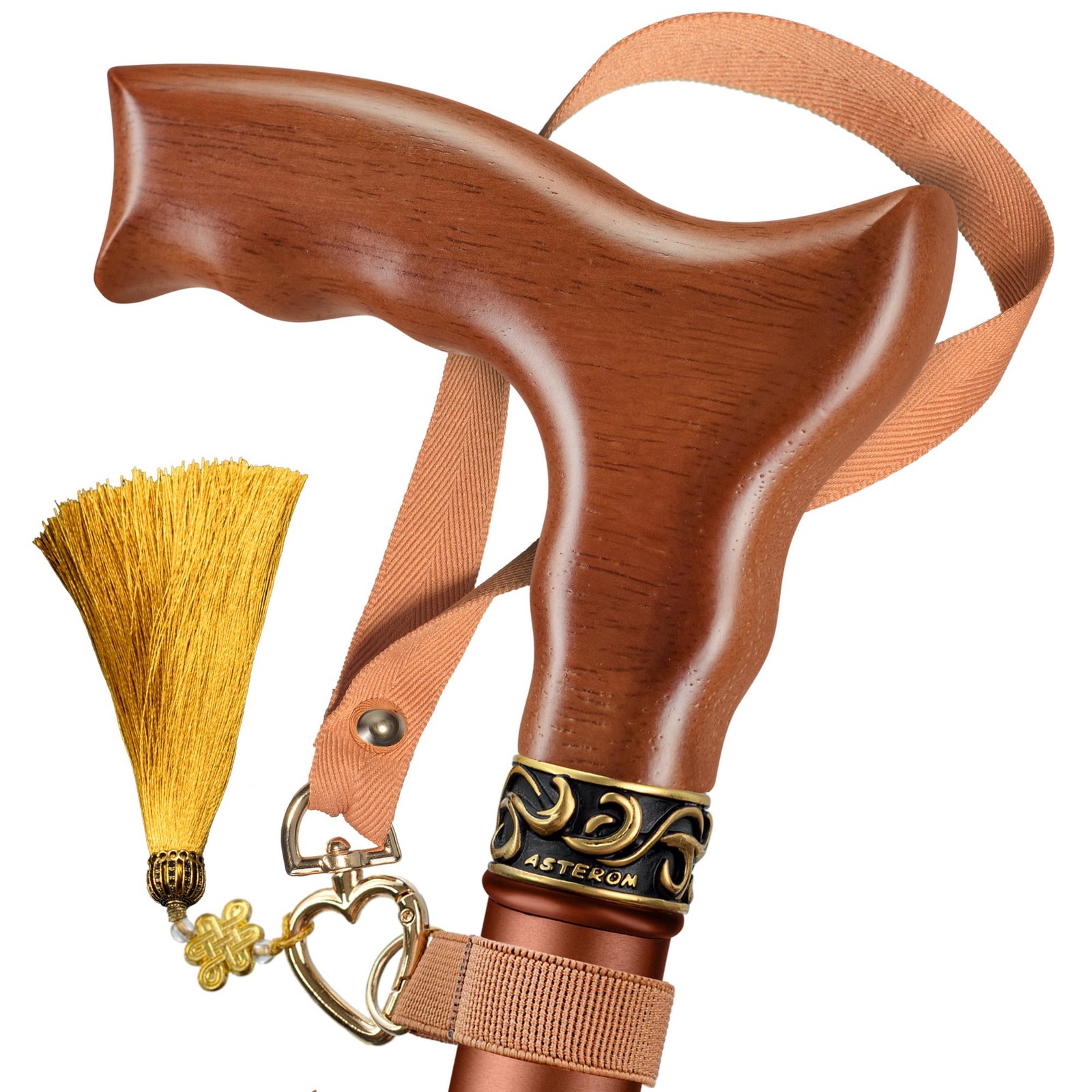 Stylish Adjustable Walking Cane Womens Comfortable Fashionable Senior Stick