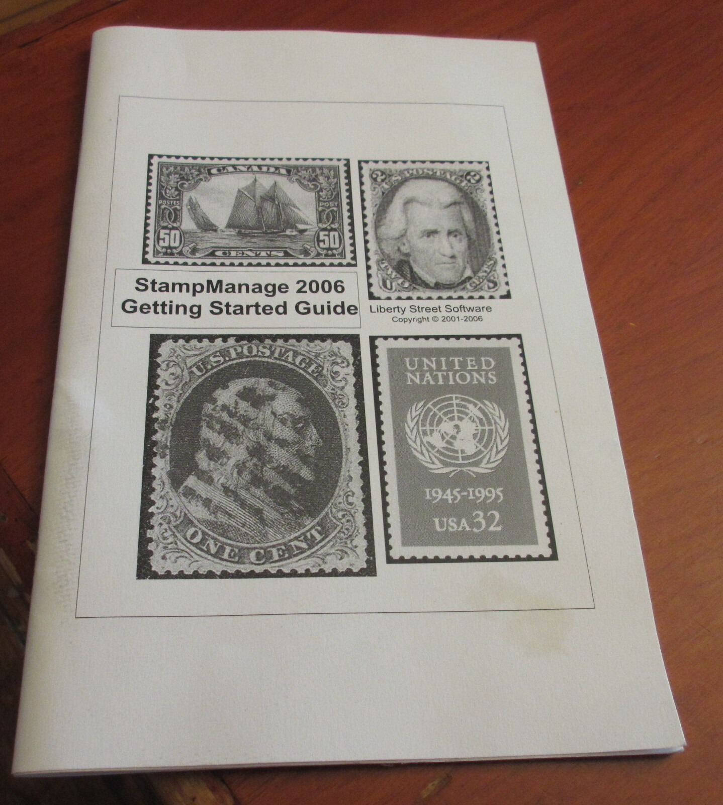 Stamp Manage 2006 - Getting Started Guide - Excellent Condition
