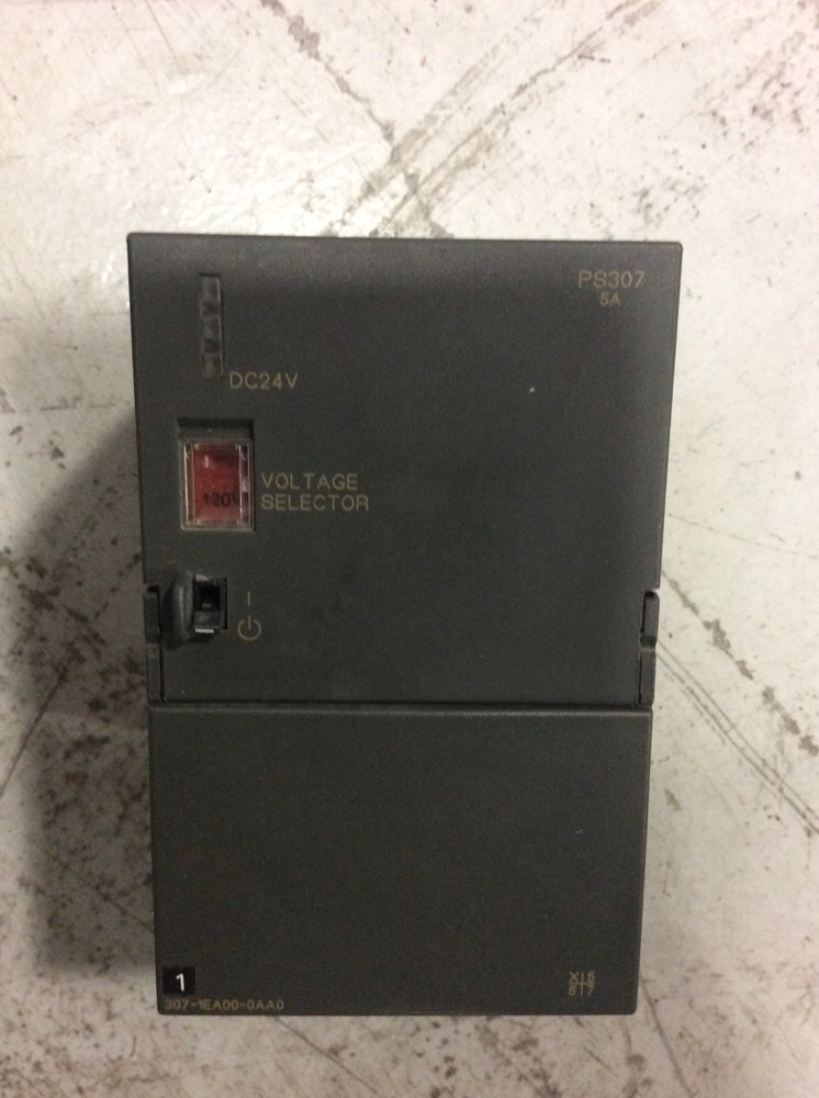 Siemens Simatic S7 Power Supply 1P 6ES7 307-1EA00-0AA0 DC24V/5A