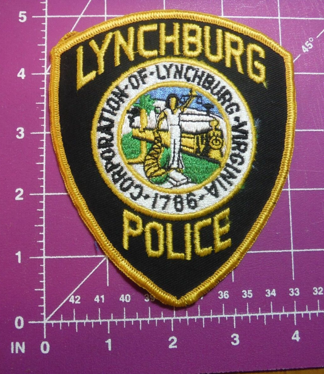 Lynchburg Virginia Police patch-vintage