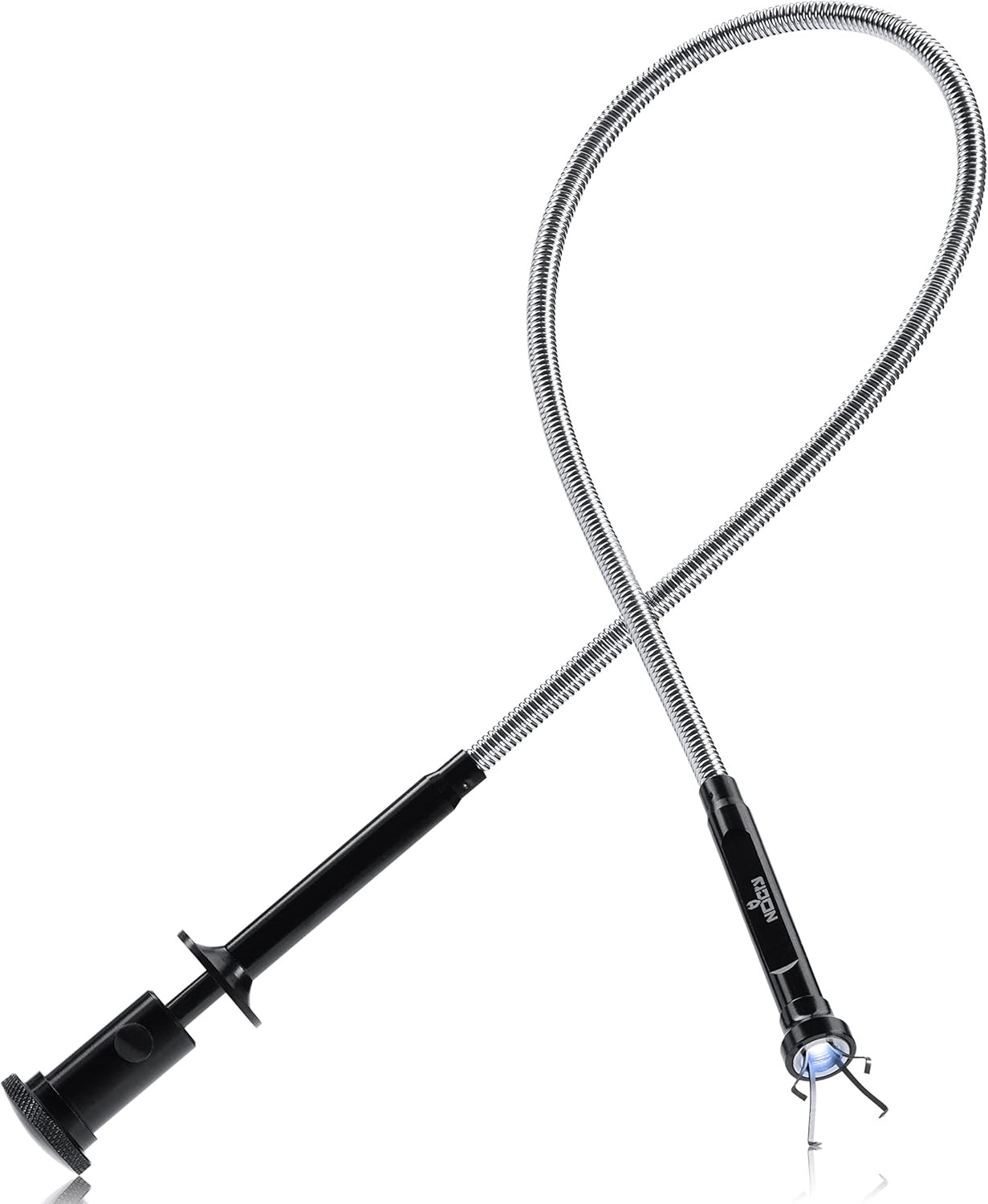 Magnetic Flexible Claw Grabber Pickup Tool with Bright LED Light - 27.7in Long M