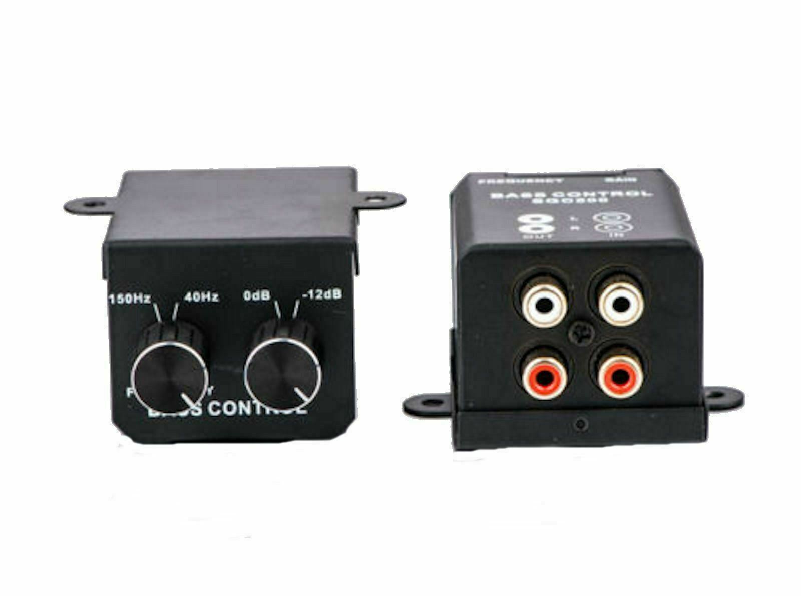 IMC Audio Universal Car Amplifier Bass Controller RCA Gain Level Volume Control