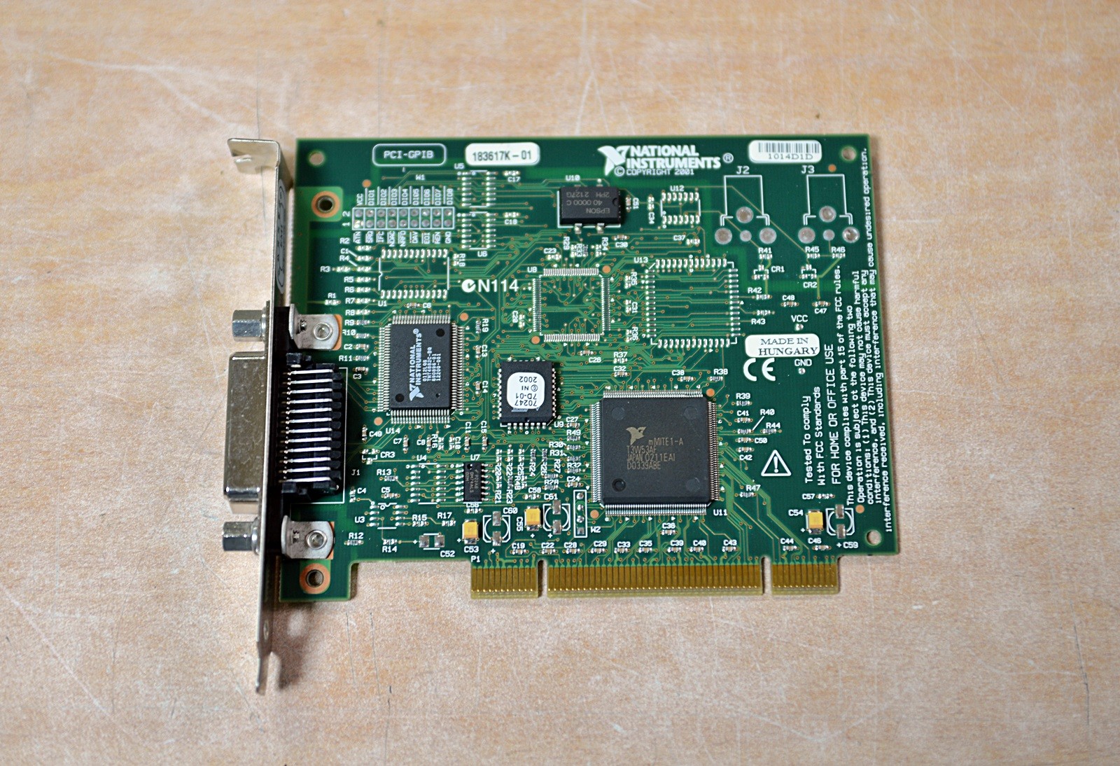 National Instruments Interface Card PCI-GPIB / 183617K-01