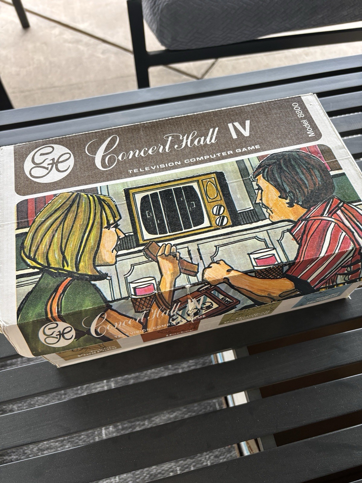 Concert Hall IV Television Computer Game Model 8800 Not Tested