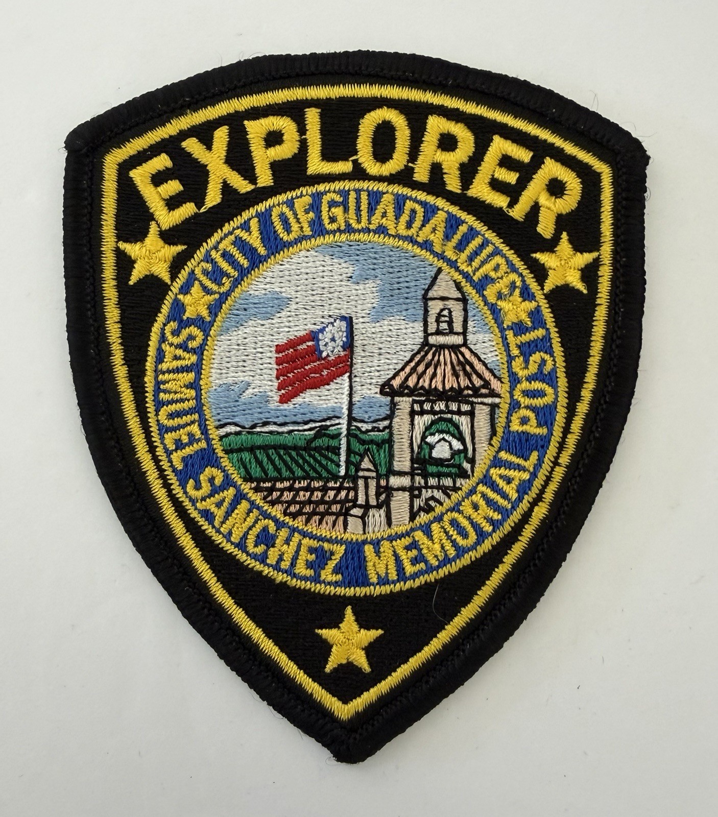 CALIFORNIA GUADALUPE POLICE EXPLORER SCOUT PATCH SANTA BARBARA COUNTY #D9