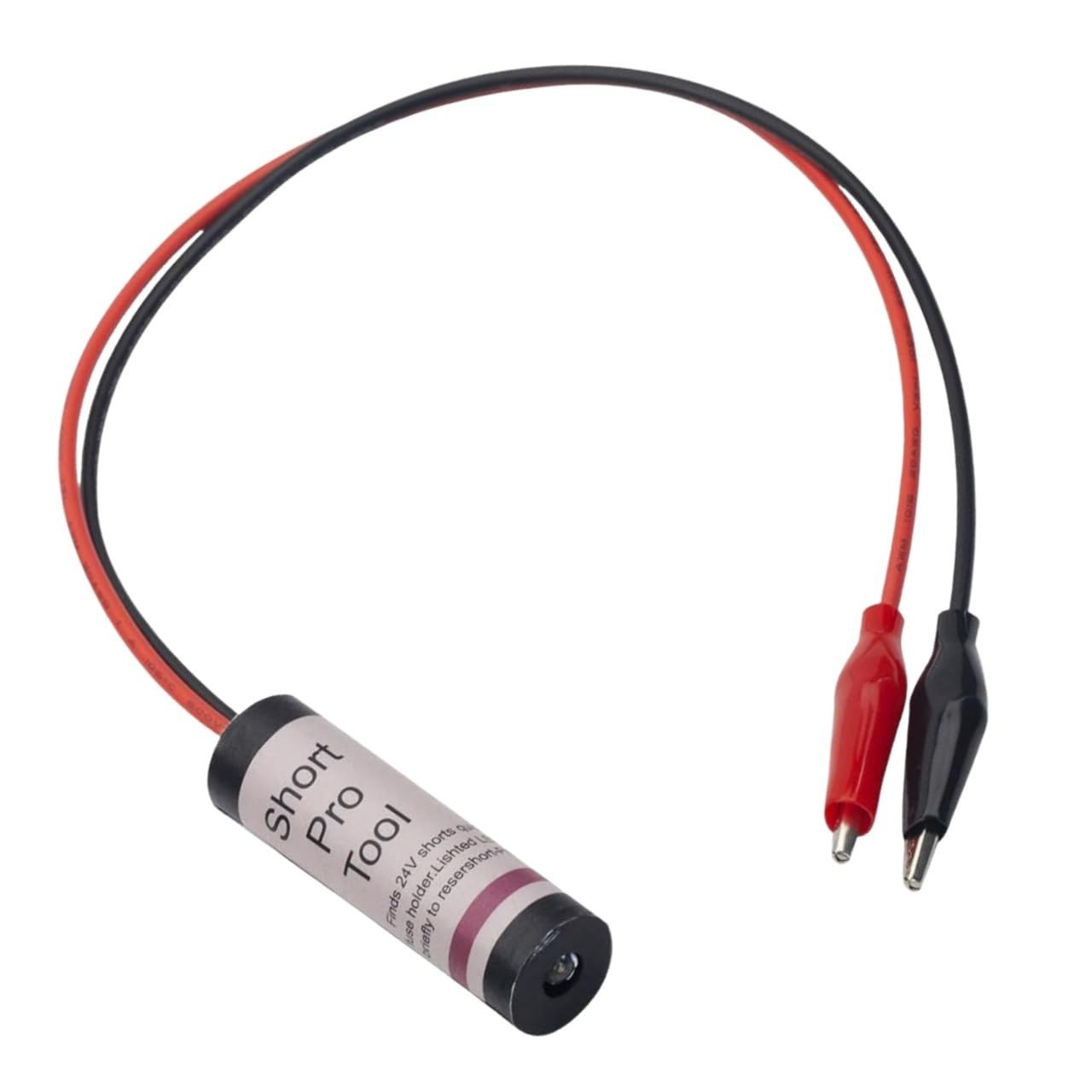 Battery-Powered 24 VAC Short Circuit Finder with LED Indicator for Safe Testing