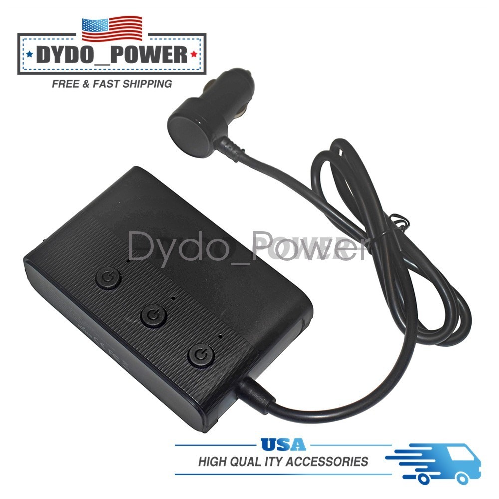 3 Way Car cigarette Lighter Socket Splitter USB Fast Charger Power Adapter 12V