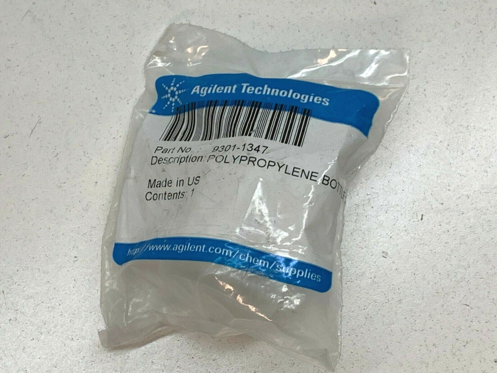 Agilent 9301-1347 Polypropylene Bottle 30ml - NEW, Sealed