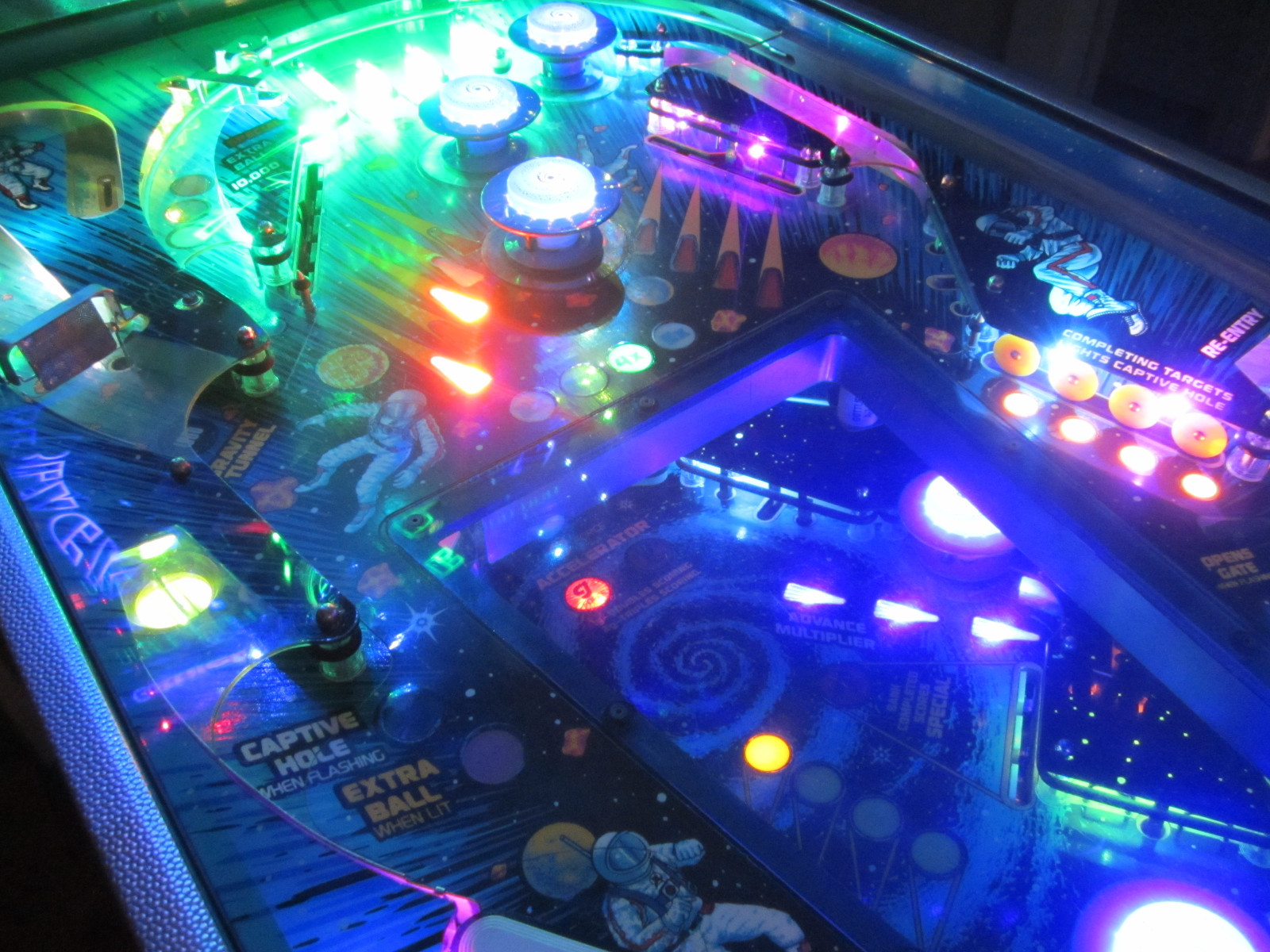 BLACK HOLE NON GHOSTING Lighting Kit custom SUPER BRIGHT PINBALL LED KIT