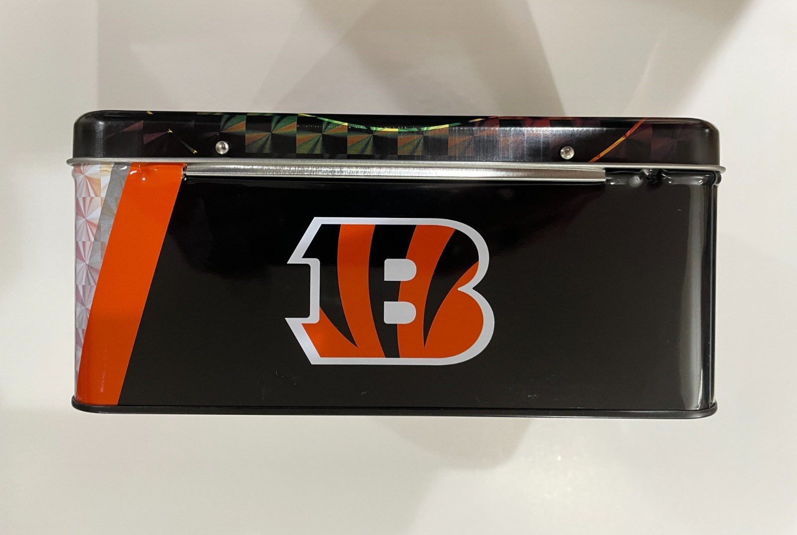 NFL Offically Licensed, Joe Burrow, Metal Lunch Box - MINT Condition