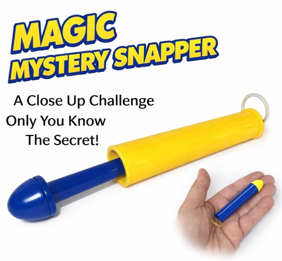 MYSTERY MAGIC SNAPPER Hook Unhook Toy Joke Gag Trick Puzzle Pocket Rubberband