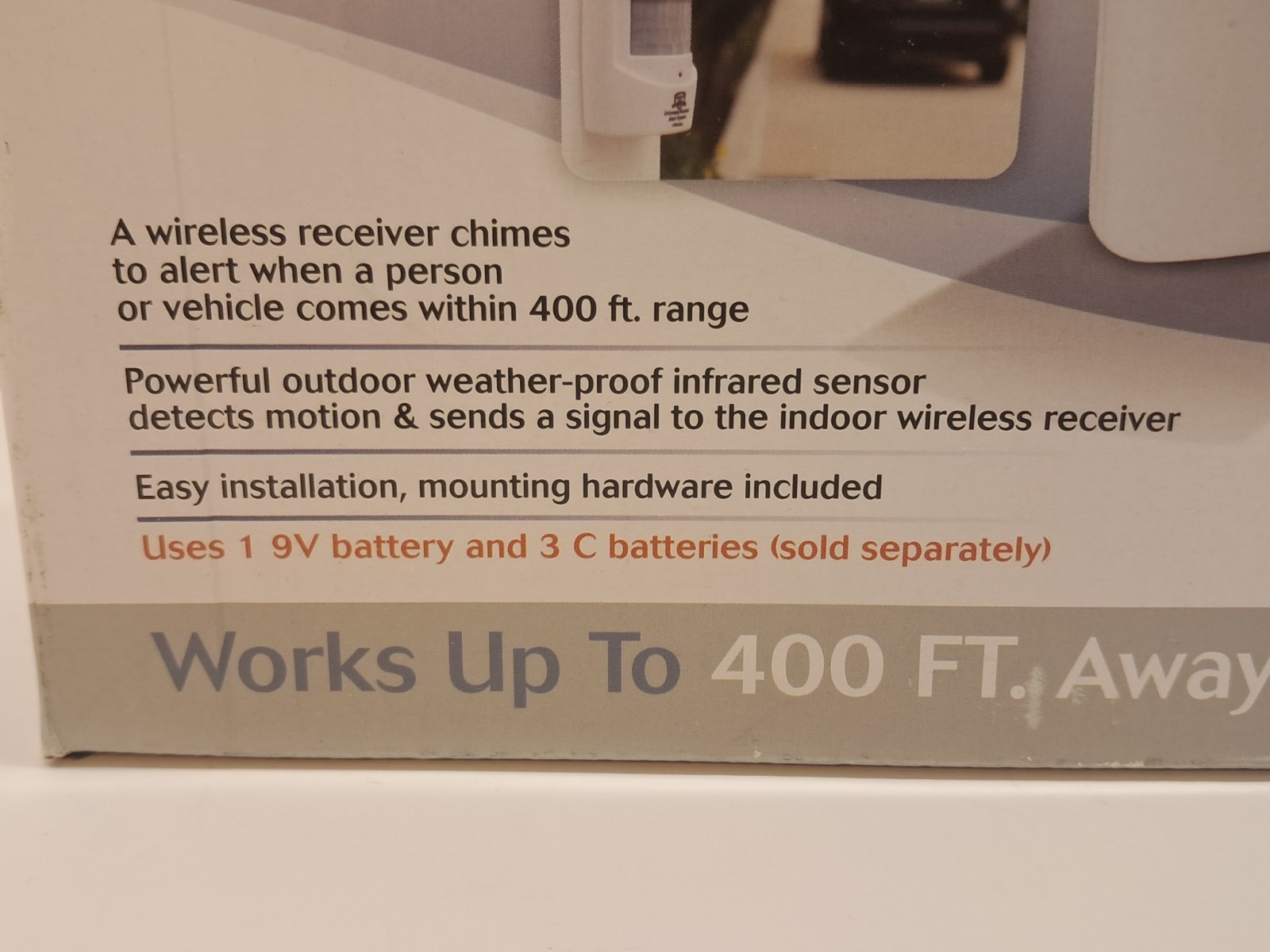 Bunker Hill Wireless Security Alert System Item 62447 New Open Box 400ft Range