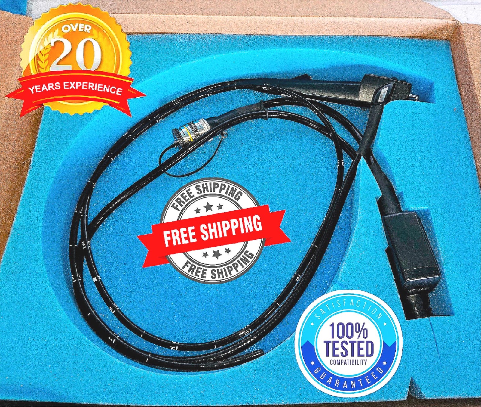 90DAYWARRANTY OLYMPUS FUJINON ENF450T5 FIBER SCOPE ENDO SCOPE ENTERO CAMERA FREE