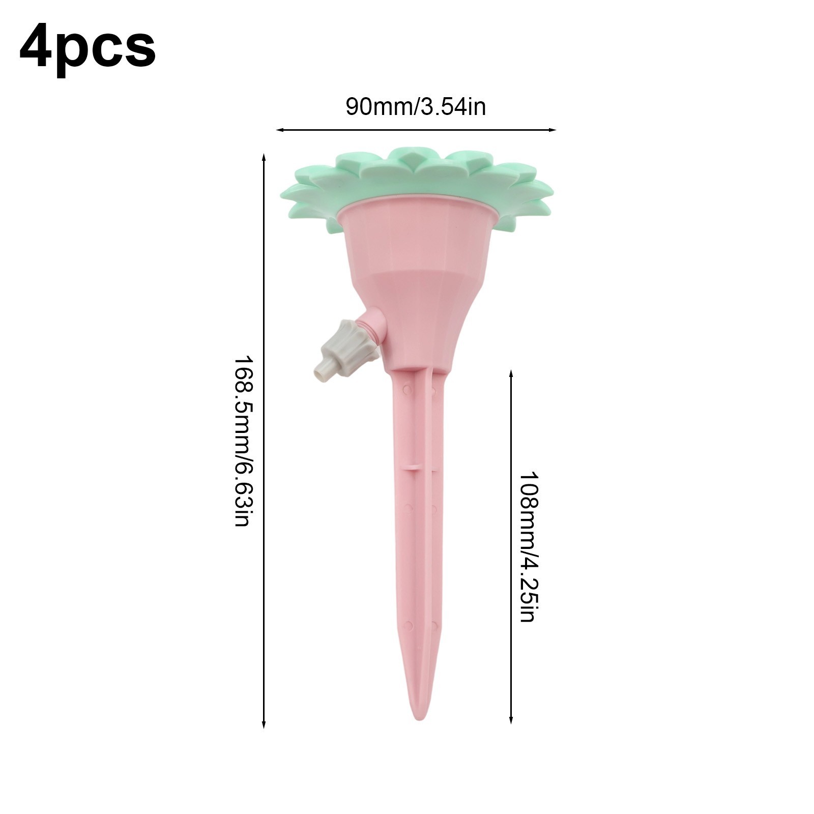 4 Pcs Automatic Watering Set Ensures Proper Hydration for All Your Plants