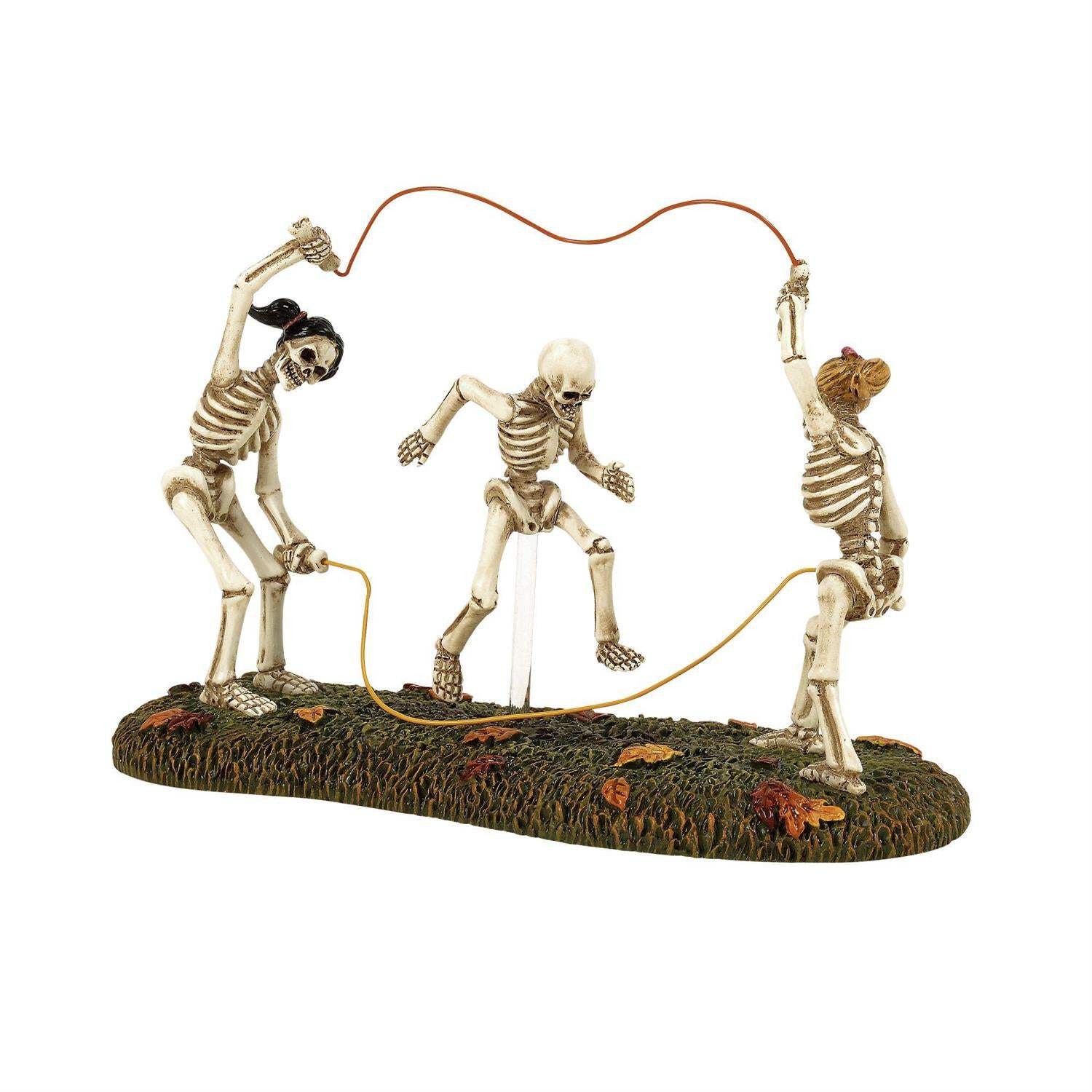 Department 56 Bones Double Dutch 6018420 New 2026 Halloween Snow Village Dept