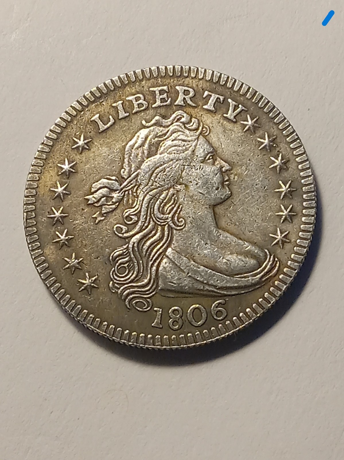 1806 Draped Bust Quarter Coin Contemporary Restrike