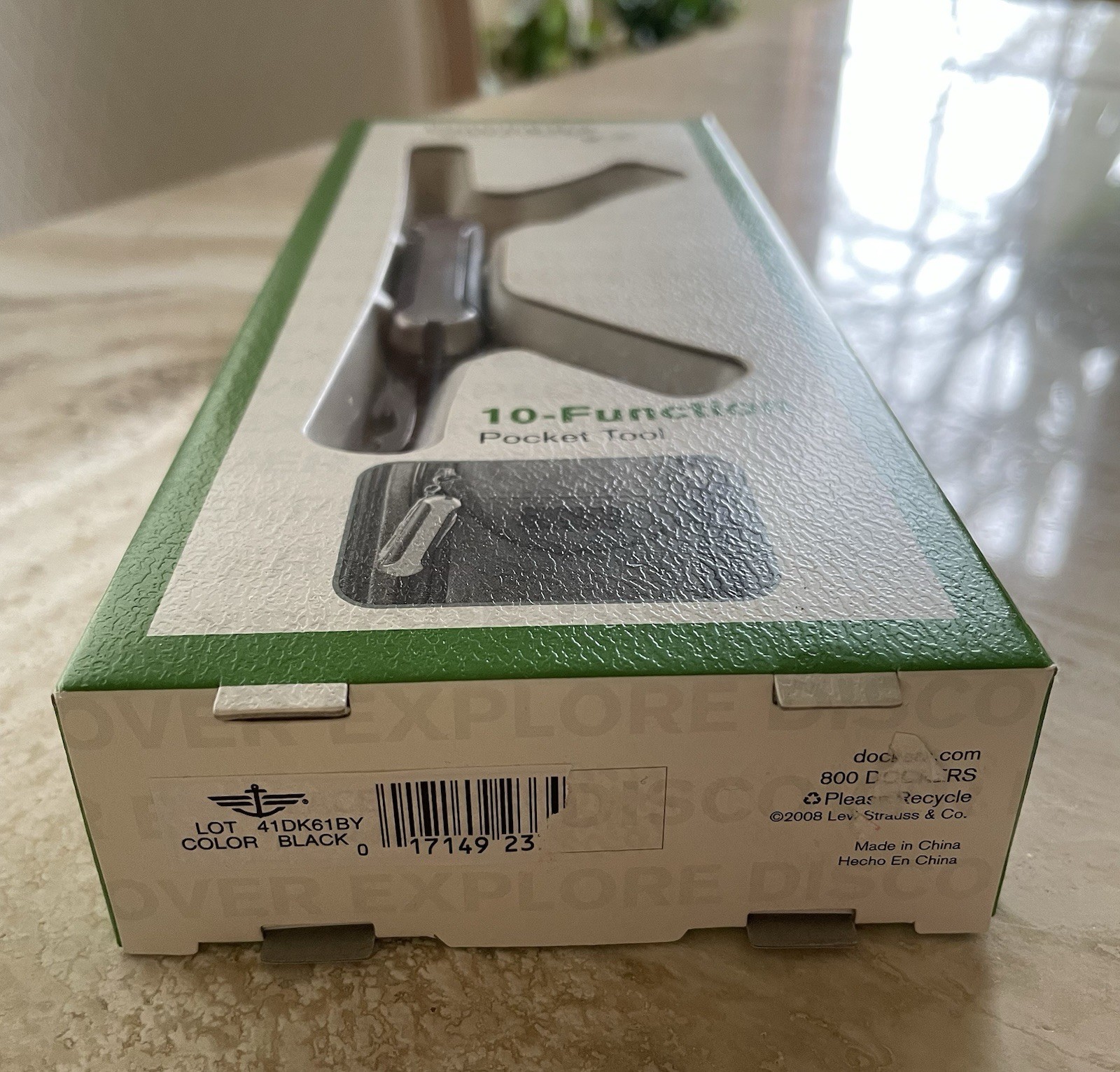 Dockers Outdoors 10-Function Pocket Tool Survival Multi-tool
