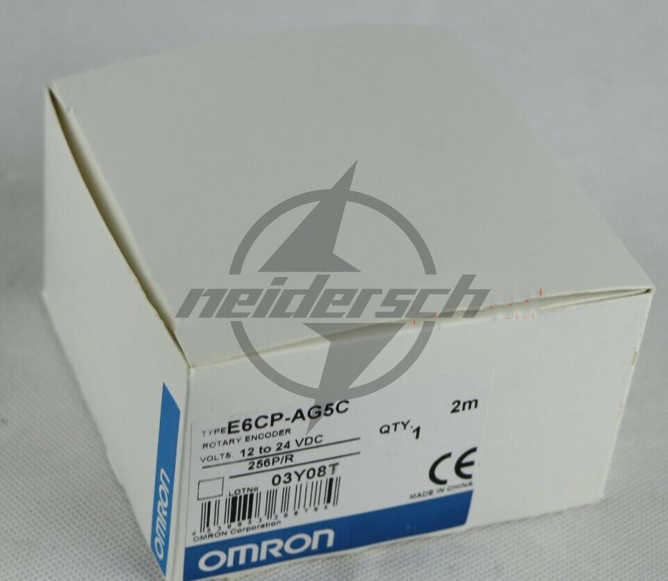 New 1PC E6CP-AG5C OMRON Absolute Rotary Encoder 256P/R E6CPAG5C New
