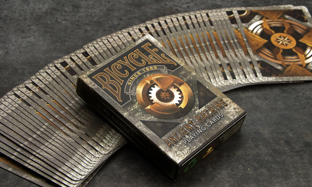 ANCIENT MACHINE BICYCLE LIMITED EDITION DECK OF PLAYING CARDS BY COLLECTABLE