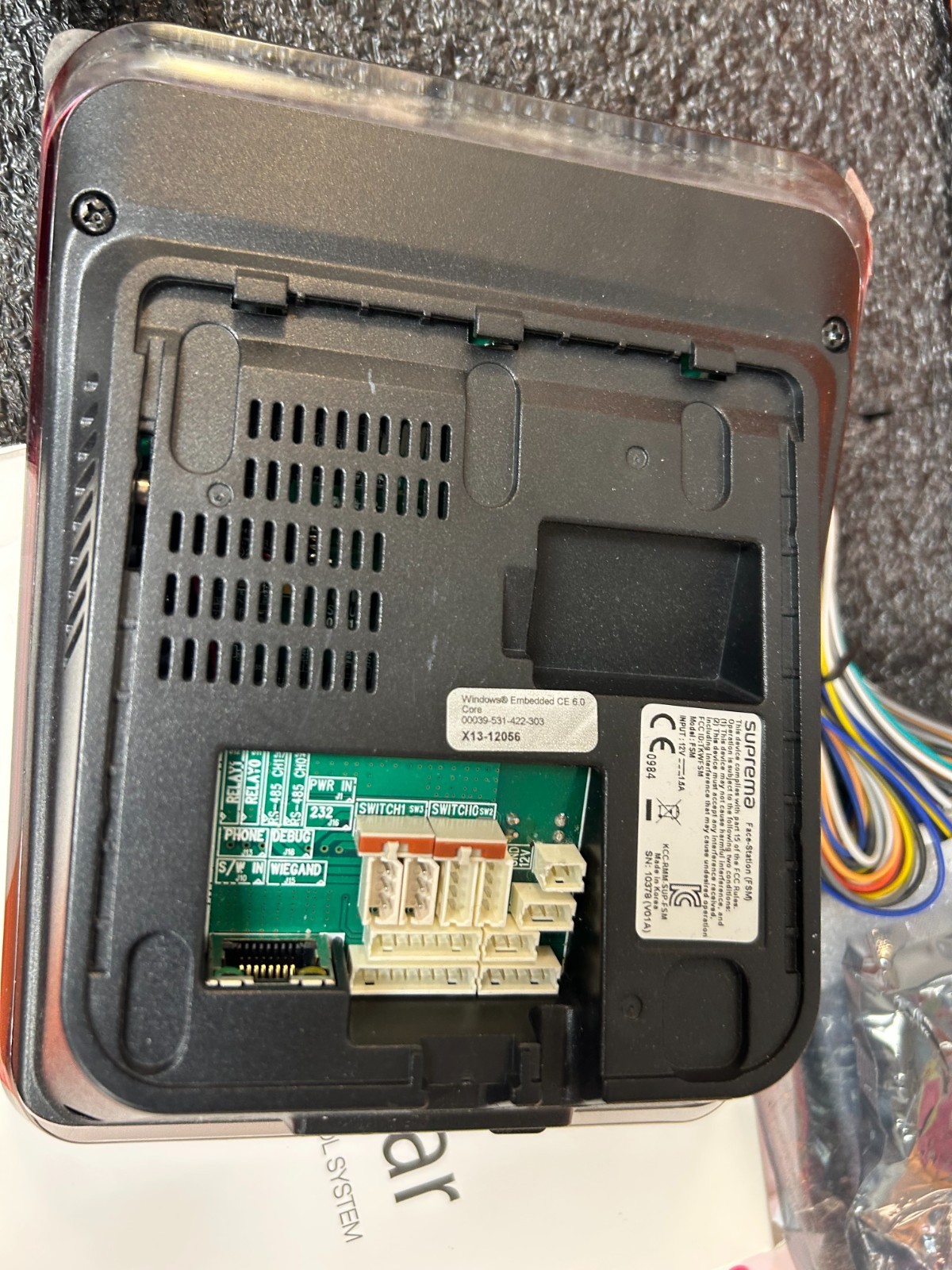 Suprema BioStar BioConnect BS-FSM + BSSE2 FaceStation Face Recognition Terminal