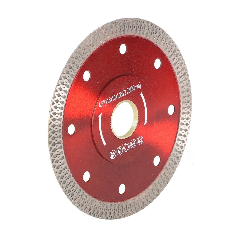 2 Pack Super Thin Diamond Porcelain Saw Blade Ceramic Cutting Disc 4.5 Inch