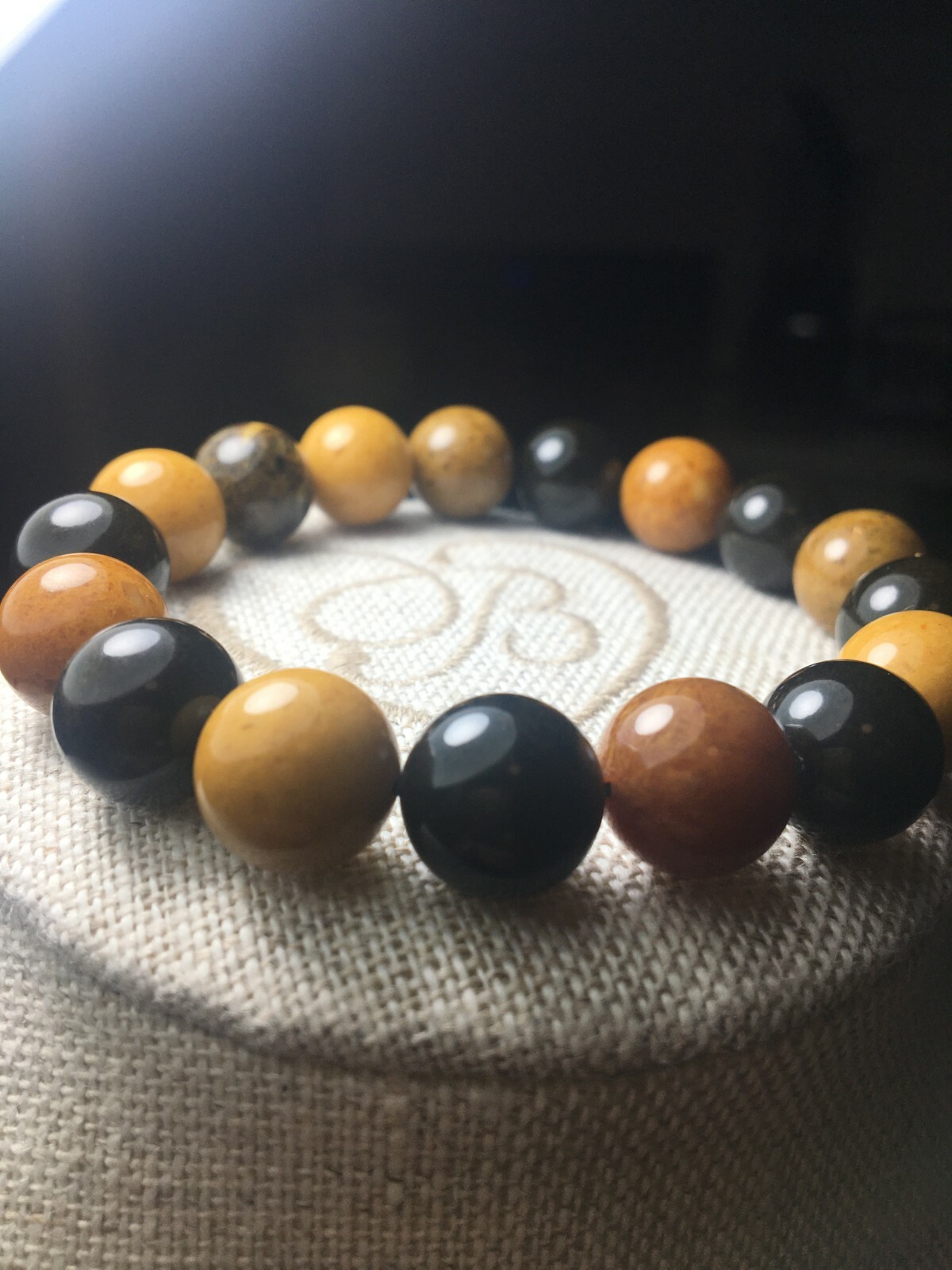Natural Baltic Amber bracelet 10-14 mm