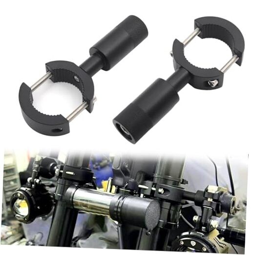 Motorcycle Light Bar Mounting Brackets Tube Clamp Mounting Bracket, YZ-2-4.5cm