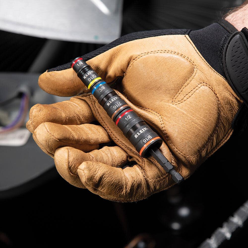Klein Tools 7-In-1 Impact Flip Socket Set