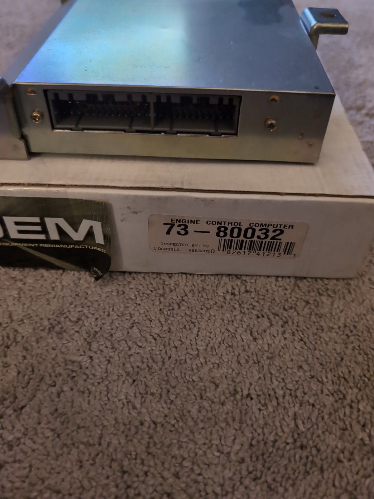 OEM Remanufactured Cardone Engine Control Module 73-80032