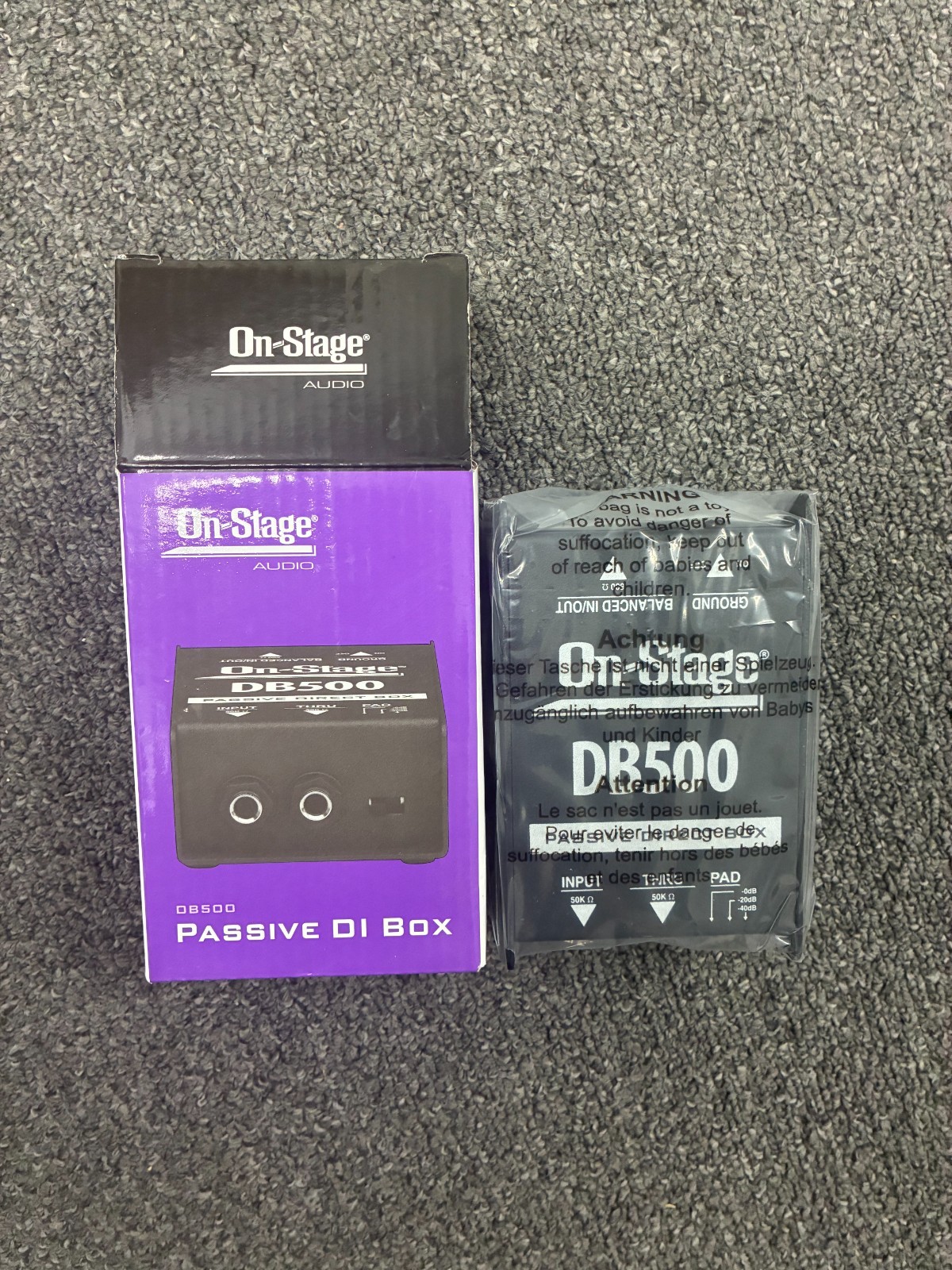 On-Stage - Passive DI Box (DB500)