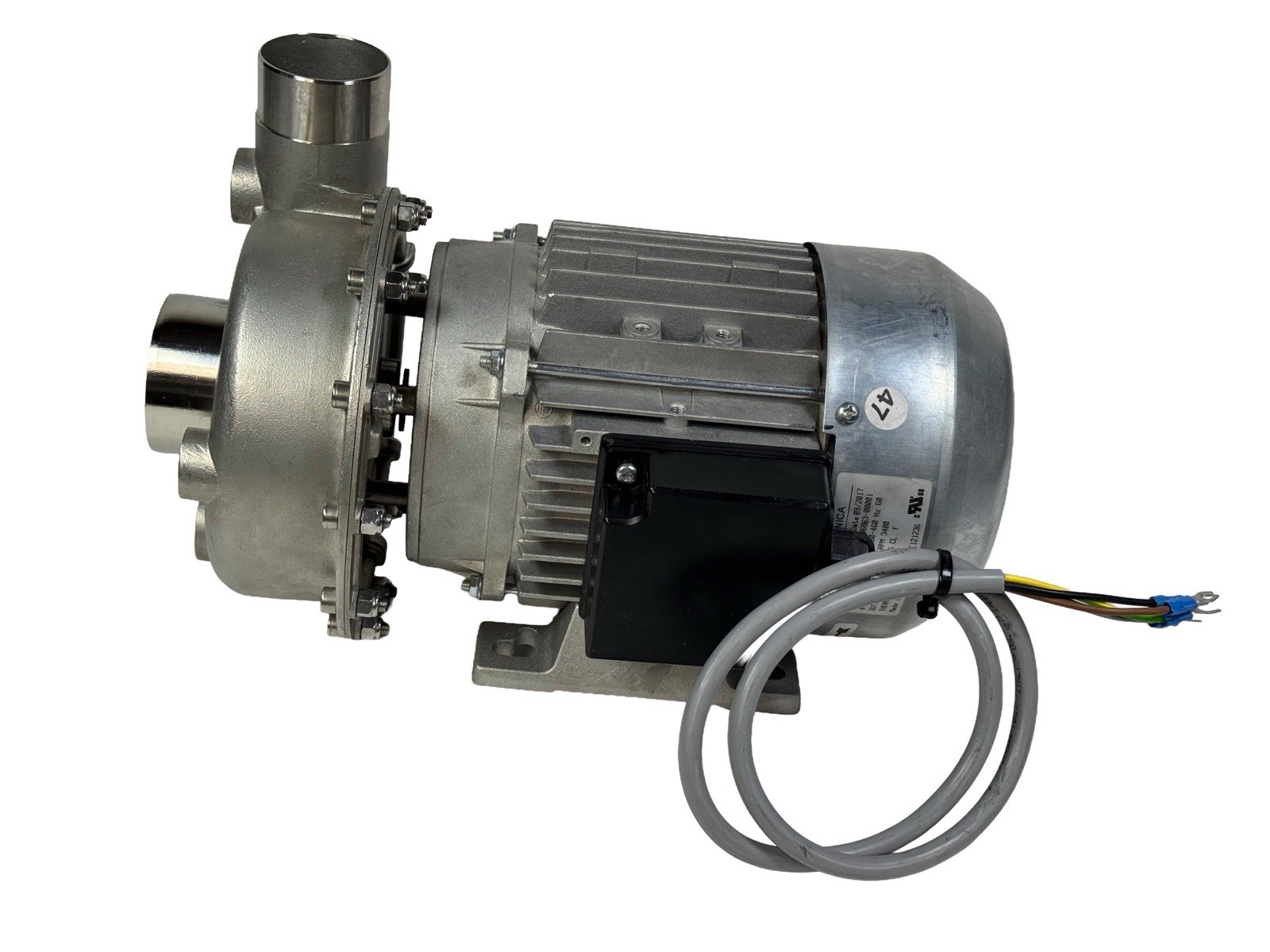 HOBART DISHWASHER PUMP MOTOR 00-936863-00001 208-240/480/60/3PH 1225U144662