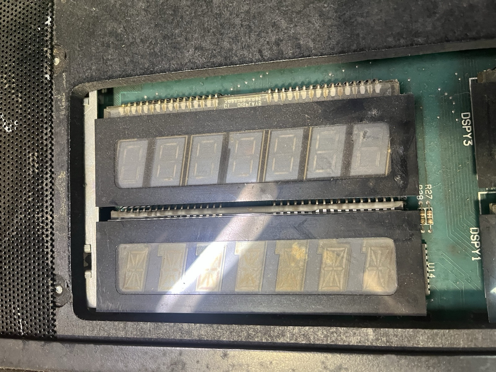 Williams Pinball Display Board With Mounting And Speakers