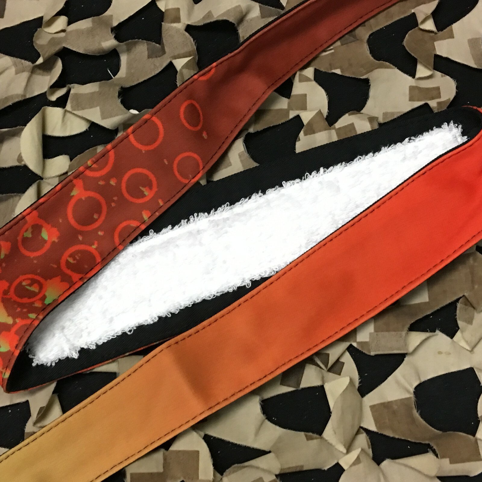 NEW HK Army Headband - Retro Liquid Orange/Lime