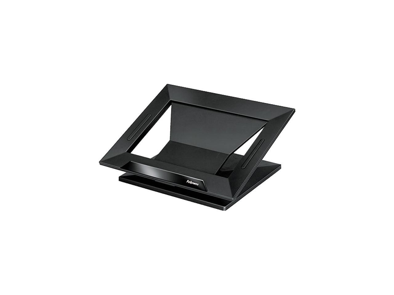 Fellowes 8038401 Designer Suites Laptop Riser, 13 1/8 x 11 1/8 x 4, Black