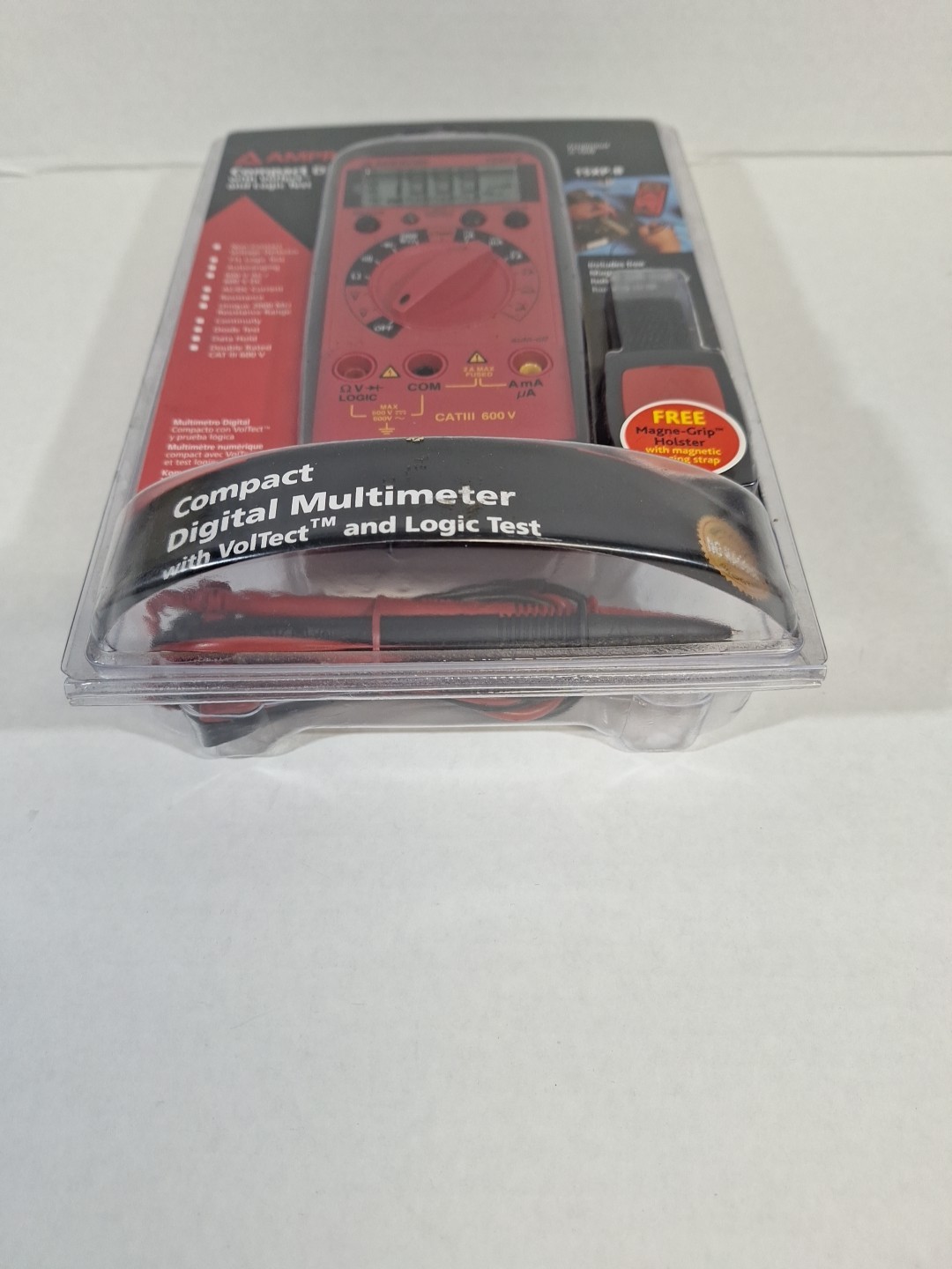 Digital compact Multimeter With Noncontact Voltage Indicator And Logic Tes