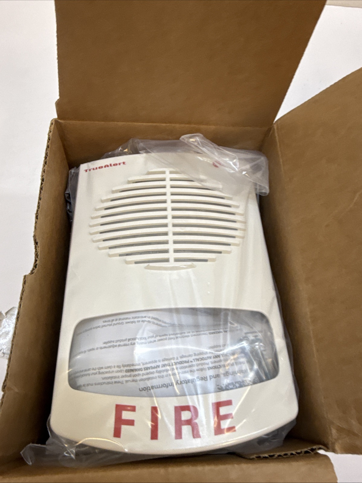 AutoCall A4906-9153 White Wall Speaker Strobe