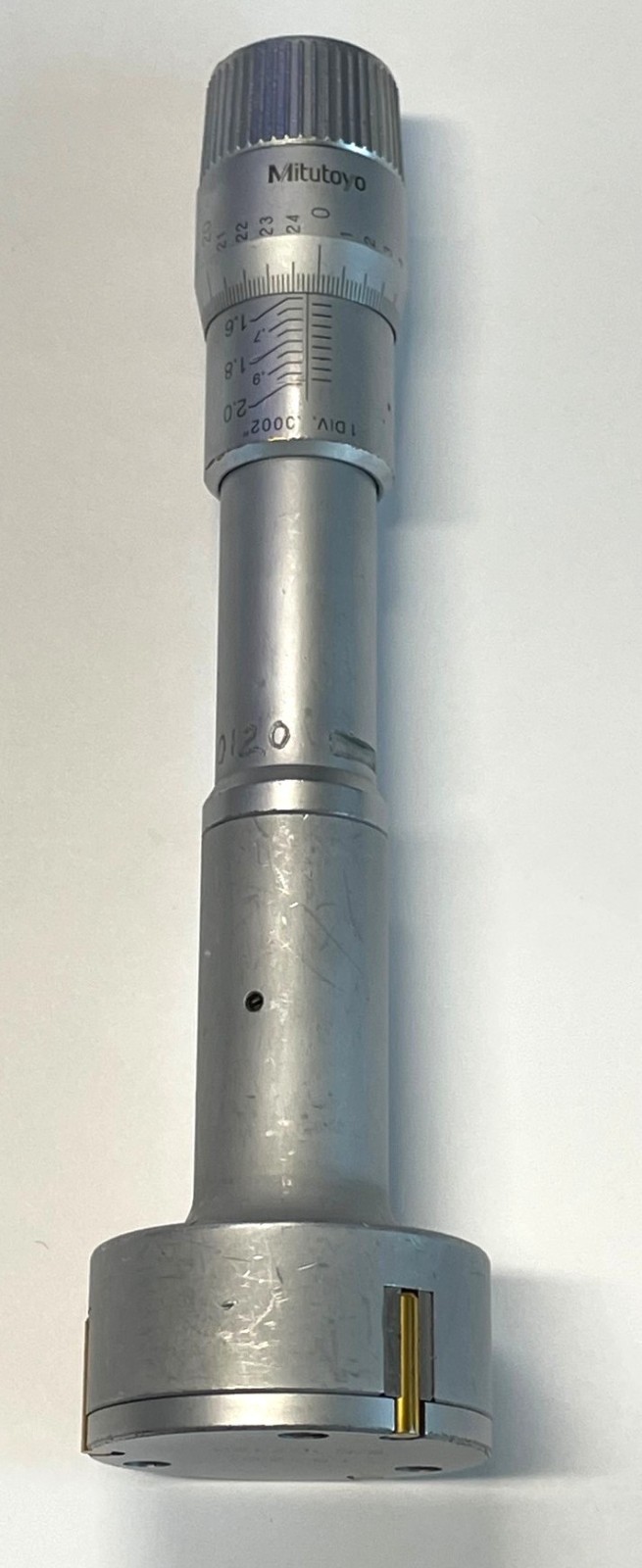 Mitutoyo 368-269 Holtest with TiN Coated Contact Points, 1.600-2.000" Range