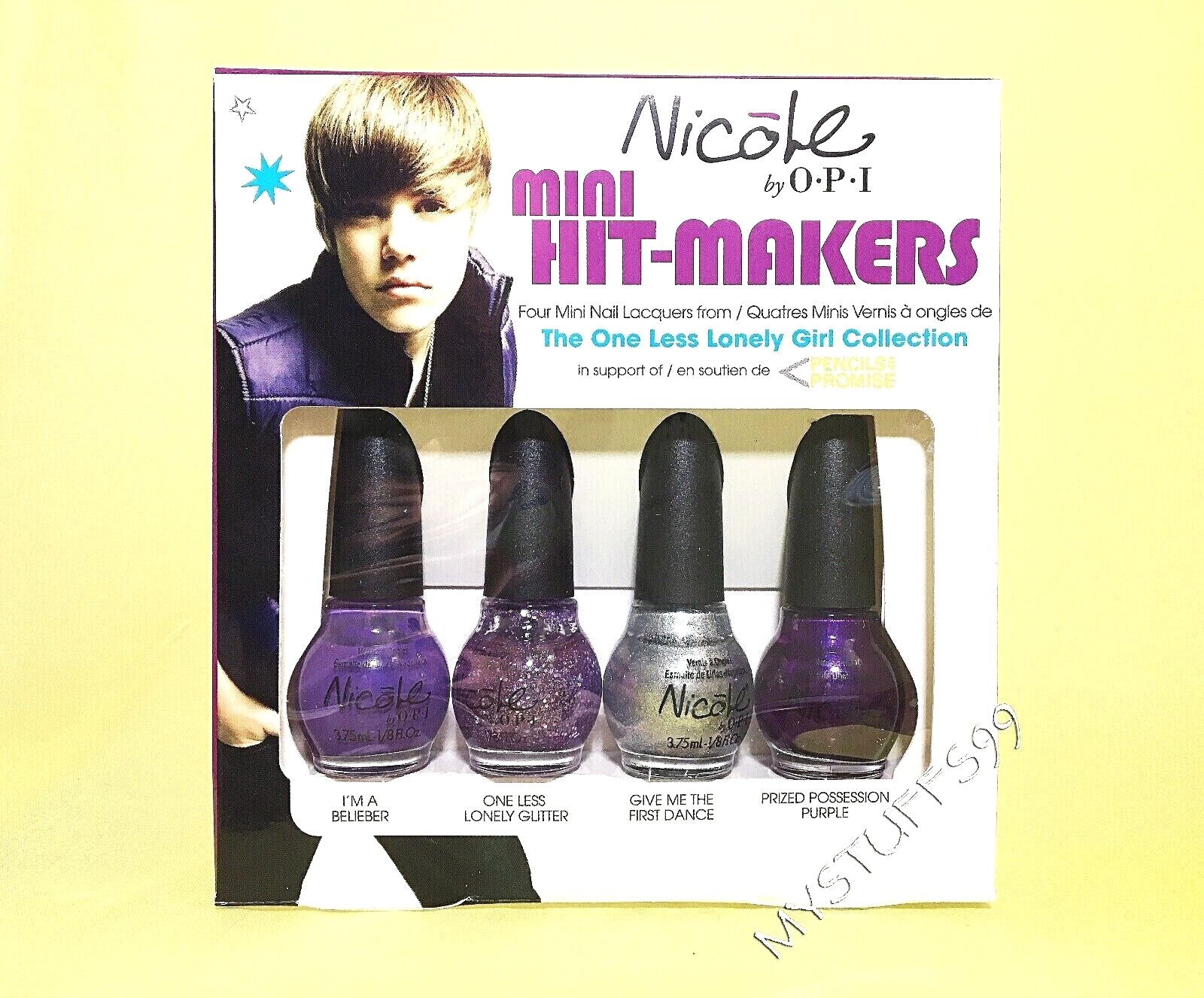 Nicole by OPI Nail Polish "THE ONE LESS LONELY GIRL COLLECTION" MINI HIT-MAKERS