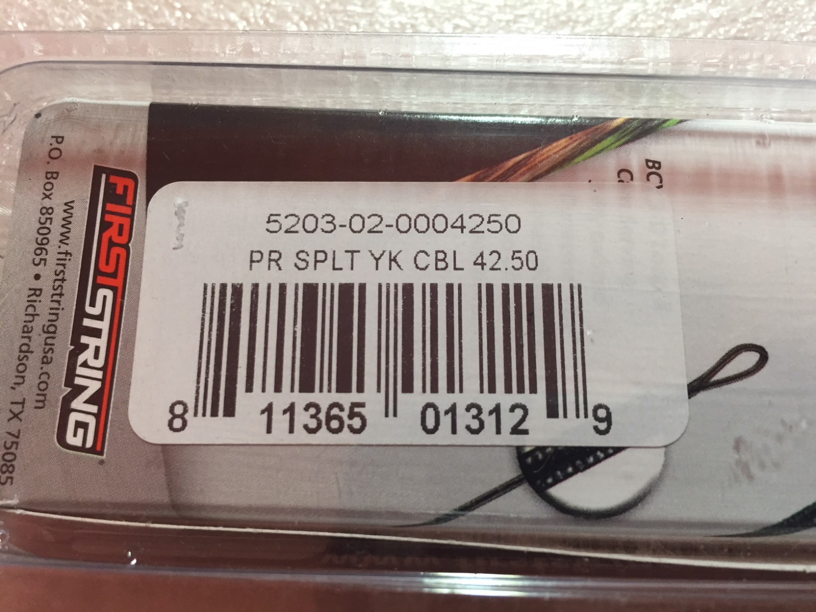 First String - Premium - Split Cable - 42.5"