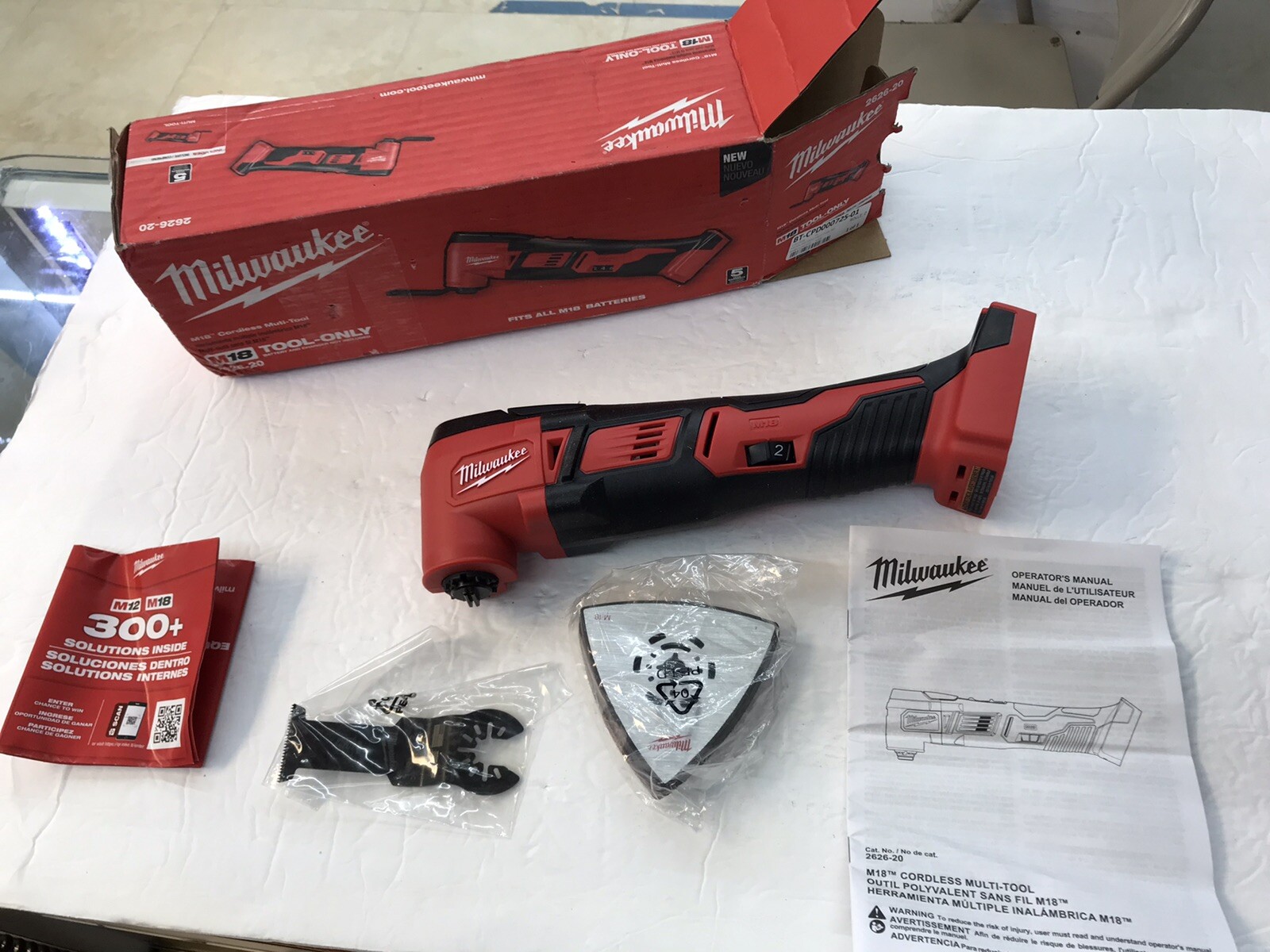 Milwaukee 2626-80 M18 Cordless Multi Tool