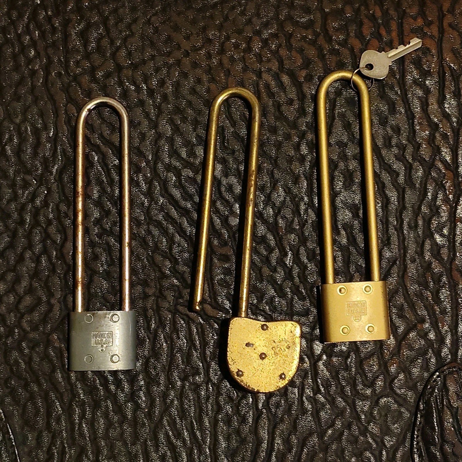 Antique Padlocks Vintage Slaymaker Rustproof Key Fits