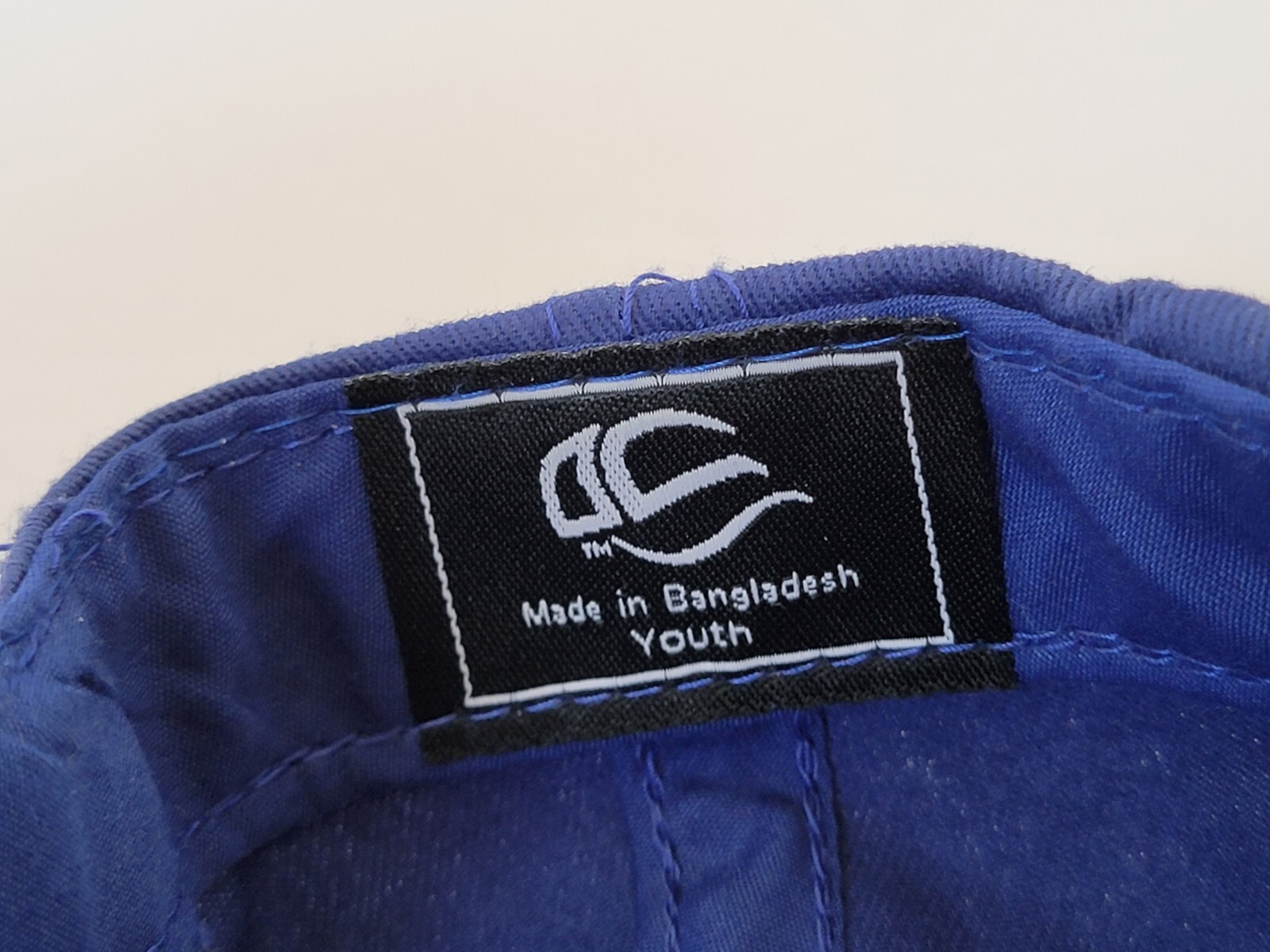 Blue DA Logo Snapback Hat Size Youth