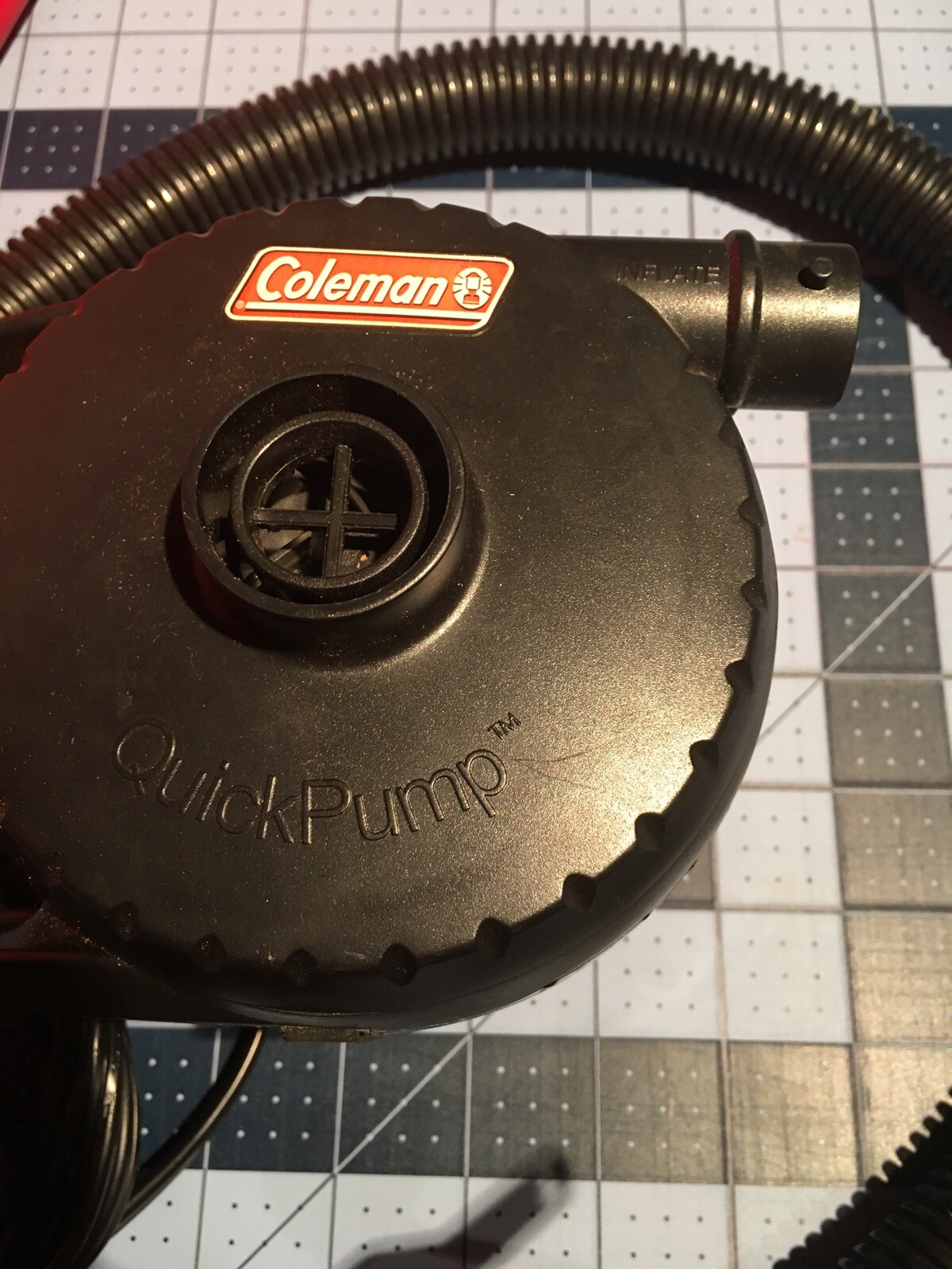 Ozark Trail Quick-Fill Corded Air Pump Inflates/Deflates