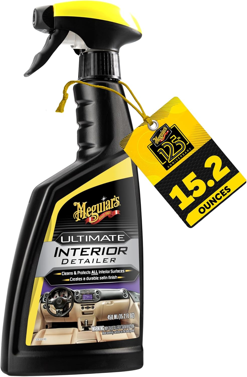 Meguiar'S G16216 Ultimate Interior Detailer, Protects Interior Surfaces from Dir