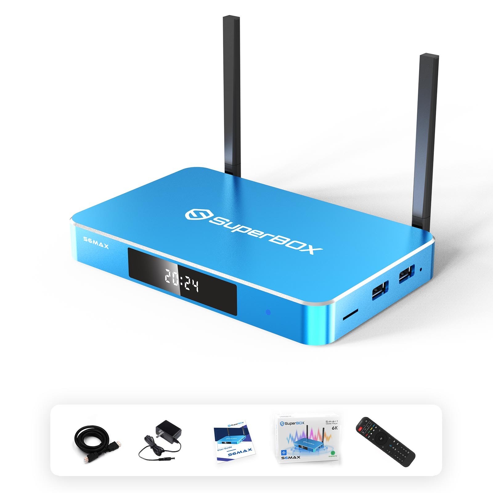 SuperBox S6 Max TV BOX Authorized Distributor Quality Assurance Same Day Ship