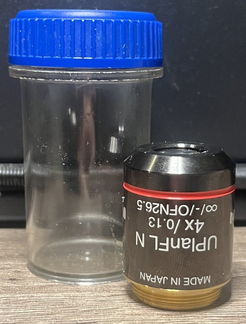 Olympus UPlanFL N 4x/0.13 Microscope Objective Infinity/-/OFN26.5