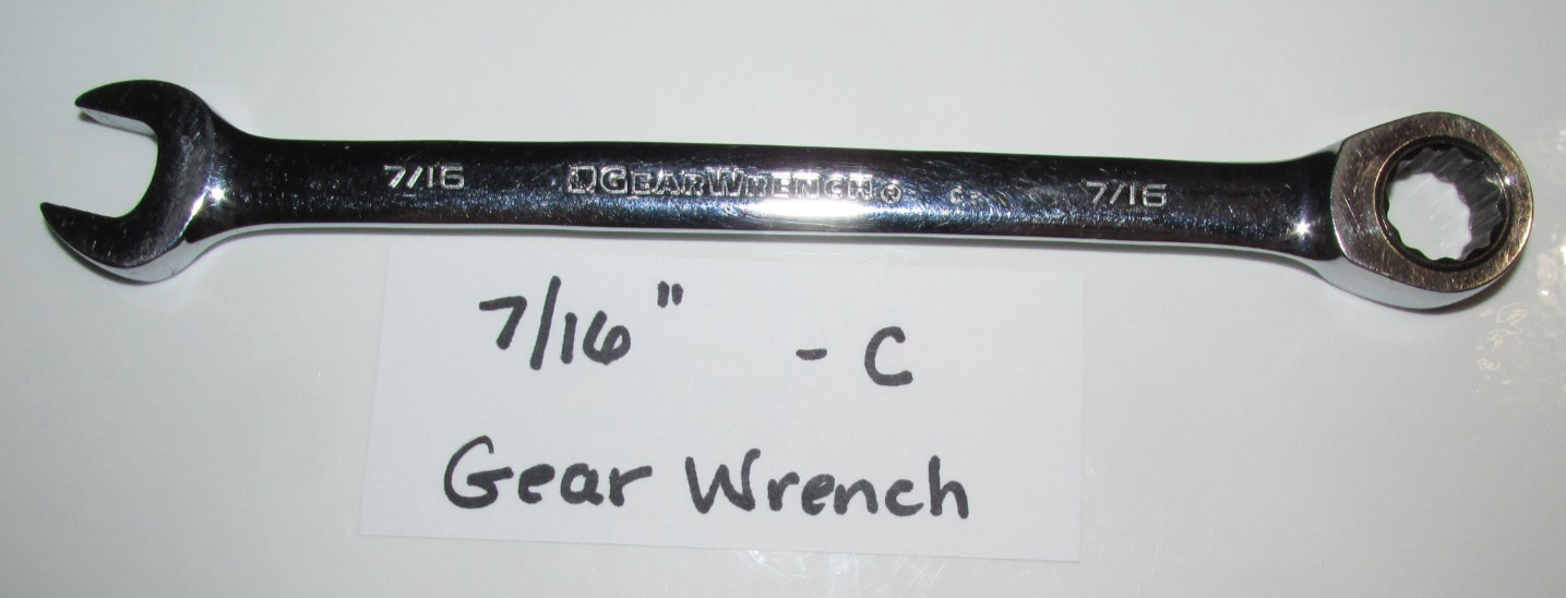 Gear Wrench 12 point Combination SAE Wrench 7/16"
