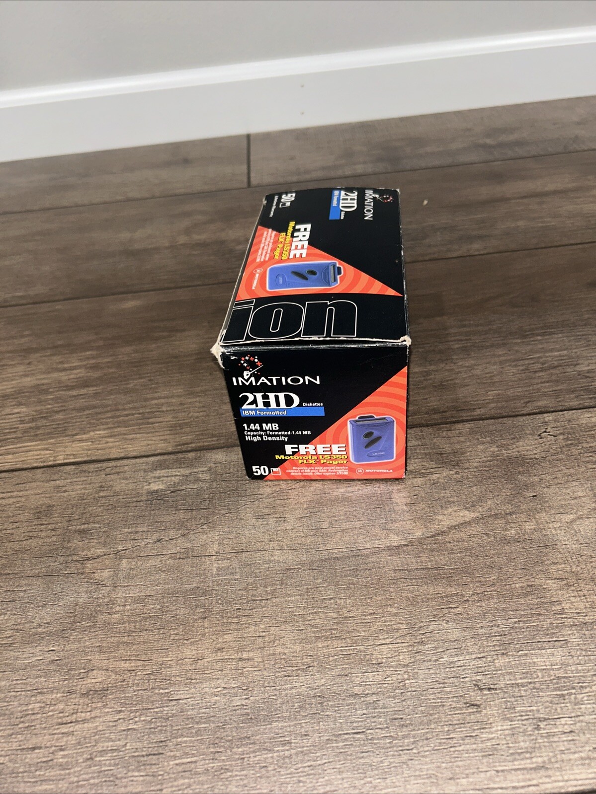 New Imation 2HD IBM Formatted Diskettes 47-Pack Open Box
