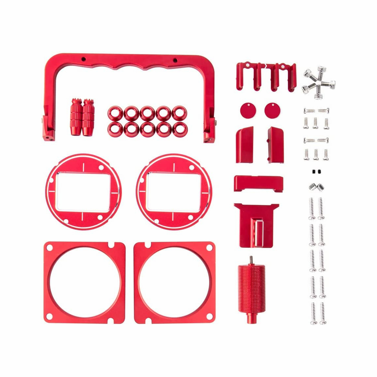 RadioMaster TX16S Mark II CNC Upgrade Parts Set(Red)